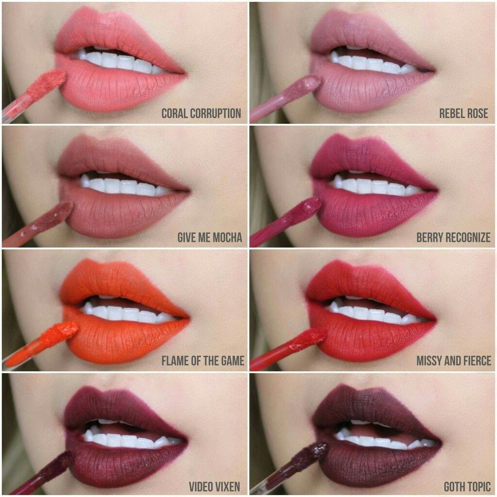 Lápiz labial líquido mate (Tono Berry Recognize) - Wet N Wild - Imagen 2