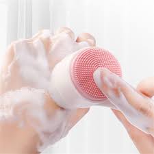 Set de Cepillo Facial de Doble Acción y Diadema - Man Fei - Imagen 2