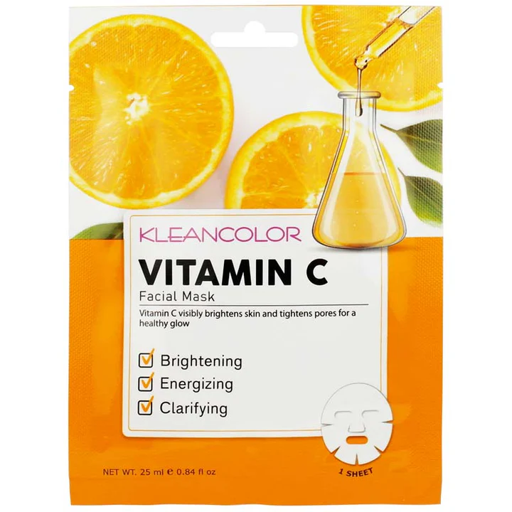 Mascarilla facial de Vitamina C - Kleancolor