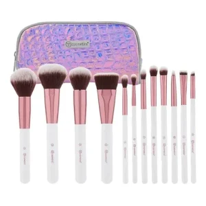 Set de 12 brochas y estuche Crystal Quartz BH - Makeup Revolution